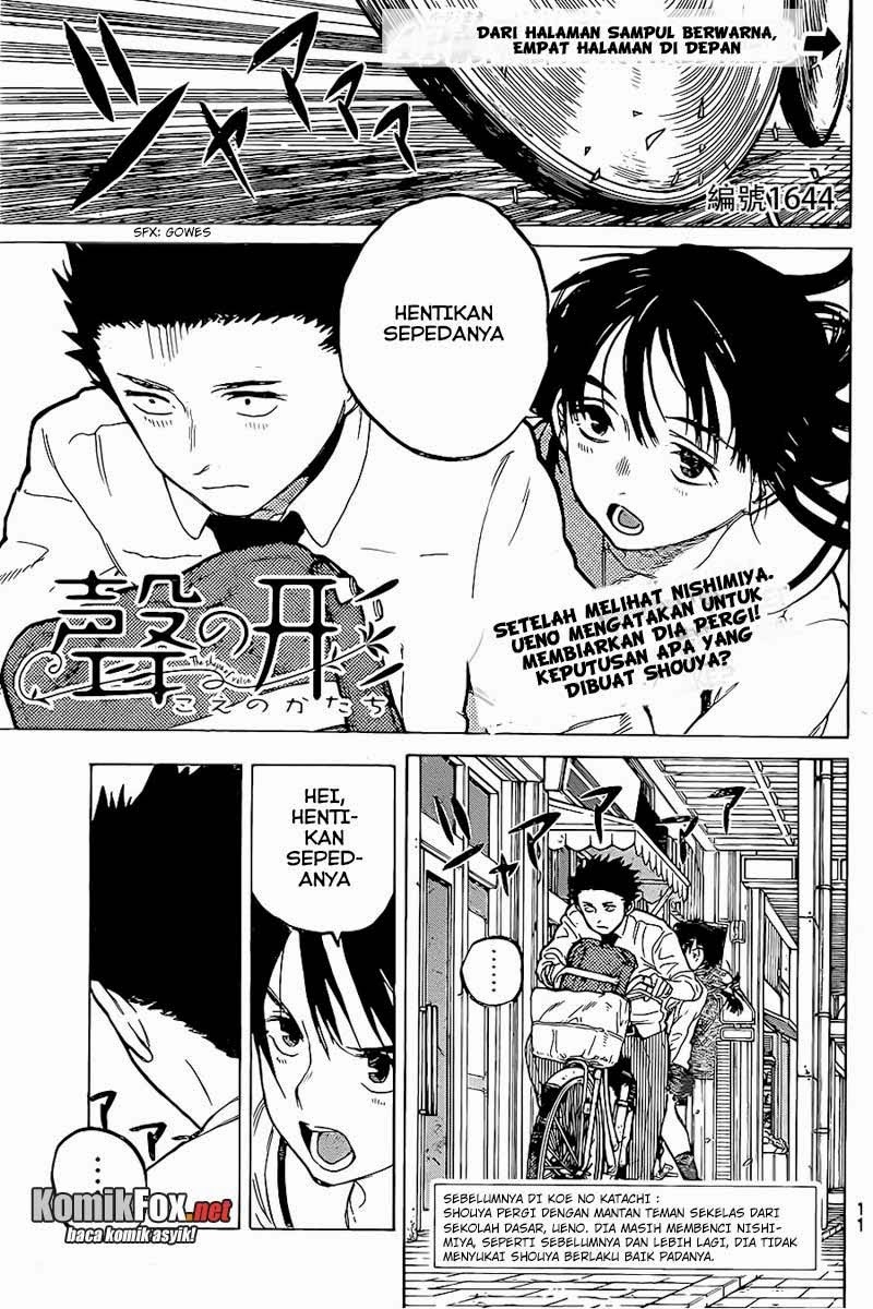 Koe no Katachi Chapter 21